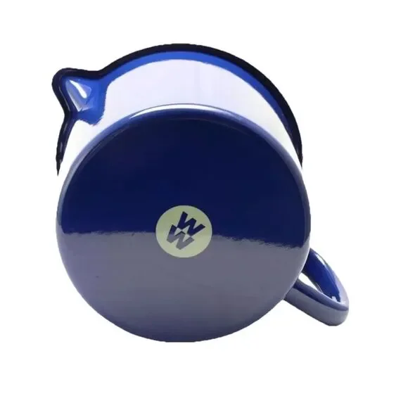 WW Gibson Weight Watchers 6 Cup Enamel-on-Steel Pour&Store Measuring Cup W/Lid - Picture 7 of 8